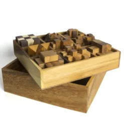 Le coffret en bois 9 casse-tête