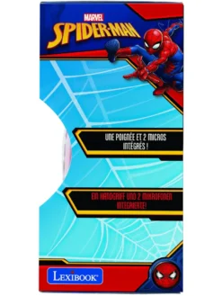 Lecteur cd portable avec 2 microphones spiderman