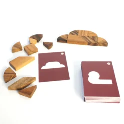 Le double tangram cœur