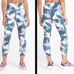 Legging de sport dare2b influential 7 8 women rose blanc vert