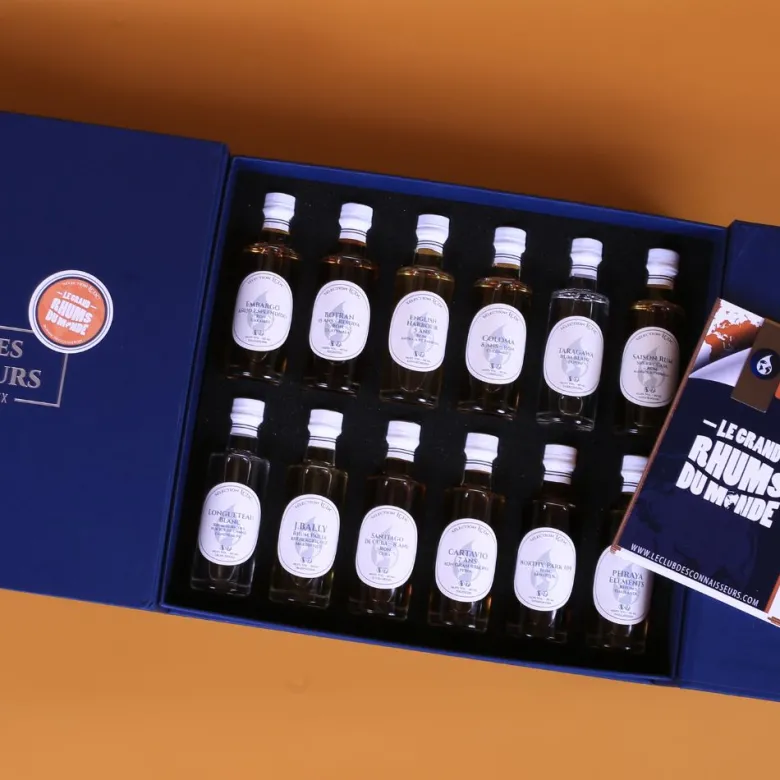 Le grand coffret rhums du monde