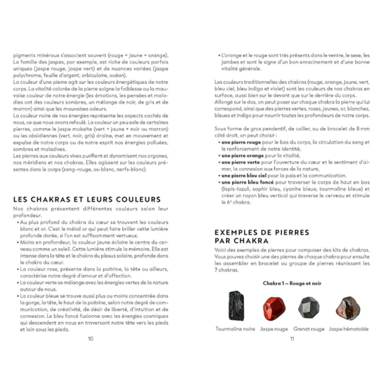 Le guide des pierres et cristaux