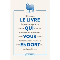 Le livre qui vous endort