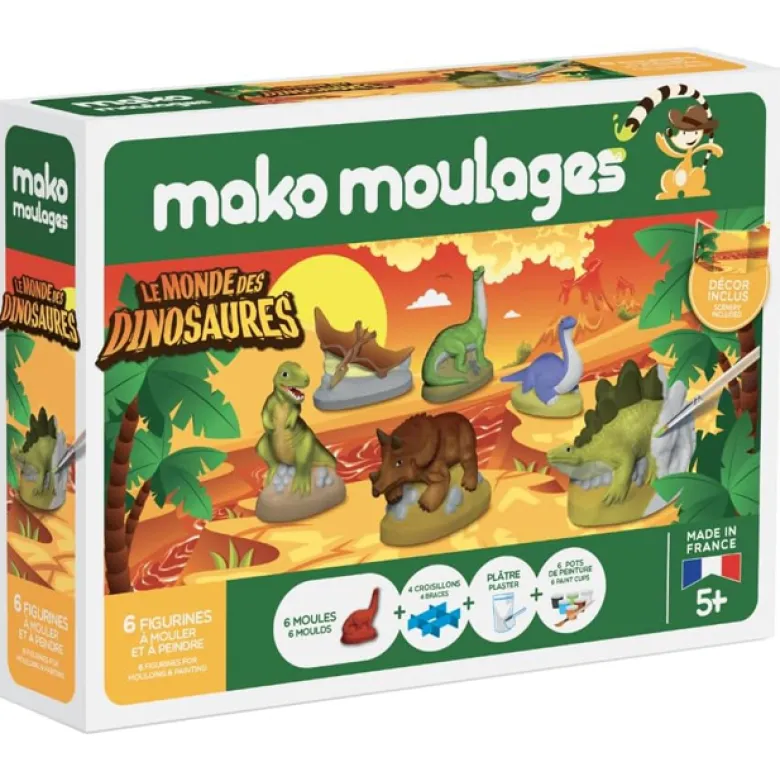 Le monde des dinosaures Mako Moulages