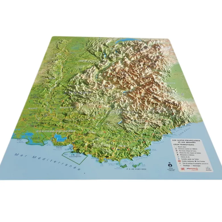 Les alpes françaises et ses massifs