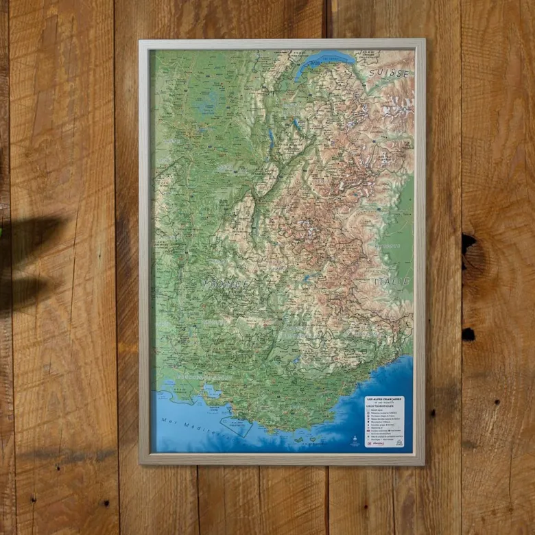 Les alpes françaises et ses massifs