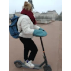 Les manchons trottinette de paulette vert thym