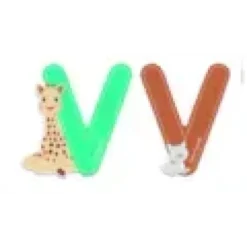 Lettre v sophie la girafe