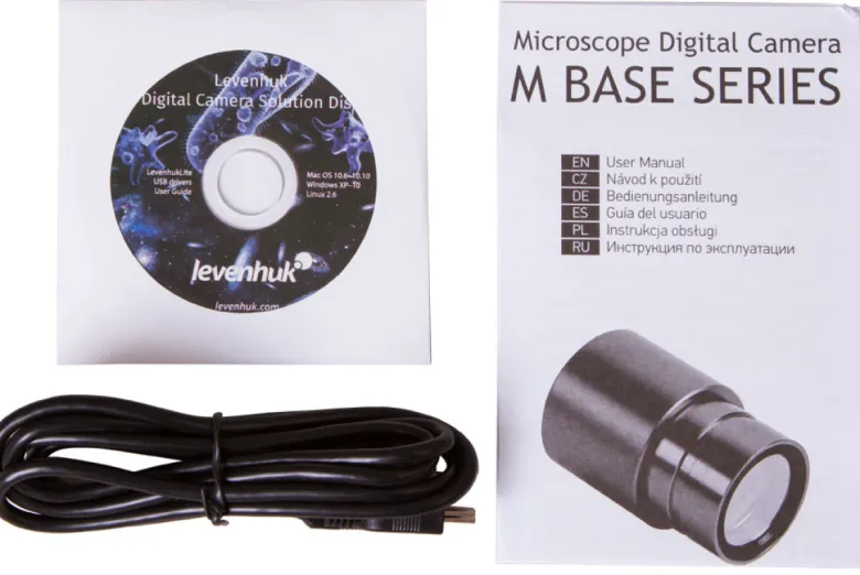 Levenhuk caméra numérique pour microscope m300 base