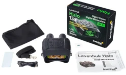 Levenhuk jumelles à vision nocturne numériques halo 13x wi-fi