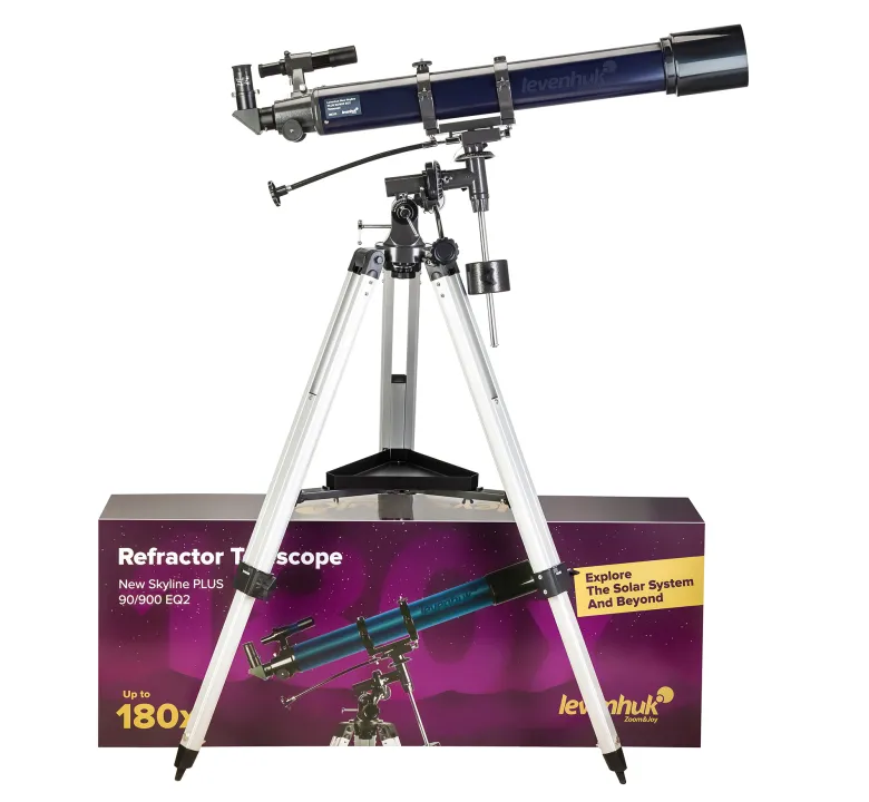 Levenhuk new skyline plus 90 900 eq2 télescope pour adultes