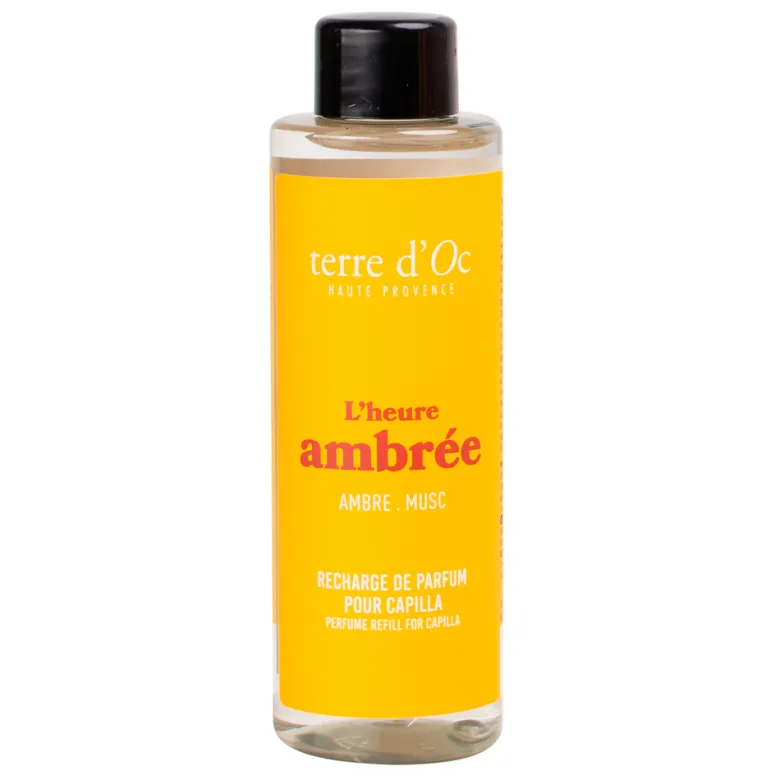 L'Heure ambrée recharge Capilla vanille épices 150 ml terre d'Oc
