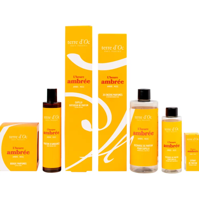 L'Heure ambrée recharge Capilla vanille épices 150 ml terre d'Oc
