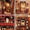 Library of wisdom - maquette booknook serre-livre