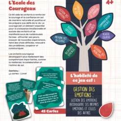 Life skills cartes enfants courageux