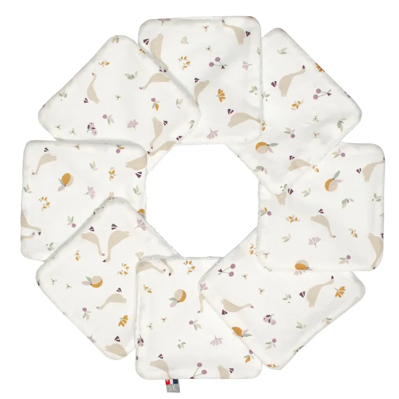 Lingettes bébé lavables 8 pièces sidonia