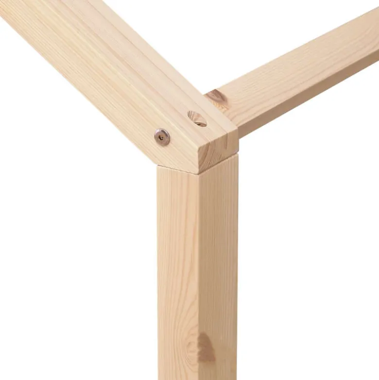 Lit cabane pour enfant 190x90cm en bois gaspard