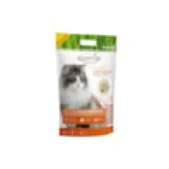 Litière naturelle biodegradable pêche 6 l - essentiel