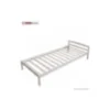 Lit simple blanc 90x200