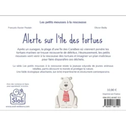 Livre alerte sur l'île des tortues