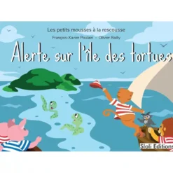 Livre alerte sur l'île des tortues