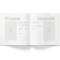 Livre à remplir enfant 2 à 5 ans céleste neige (124 pages)