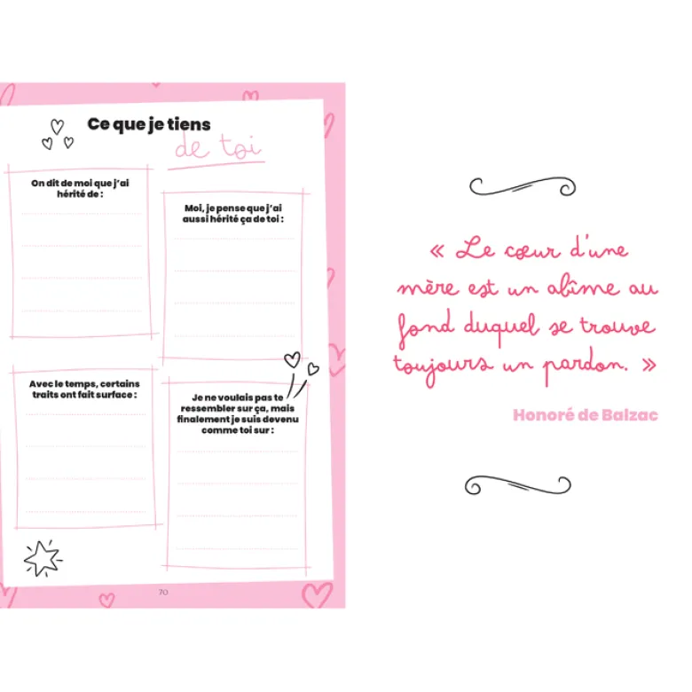 Livre à remplir pour ma maman d'amour