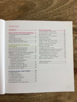 Livret illustré sur les graines germées
