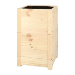 Lombricomposteur en bois naturel