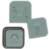 Lot de 3 boites gigognes en inox ga