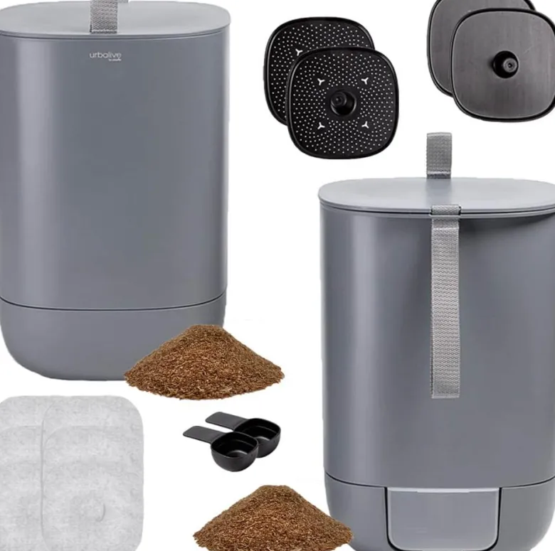 Lot de 2 bokashi urbalive 14 l
