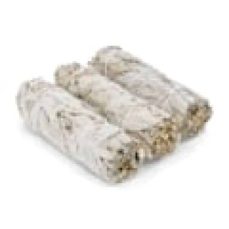 Lot de 3 bâtons de sauge blanche 100mm - purification d'ambiance - bivea
