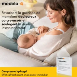 Lot de 4 compresses hydrogel