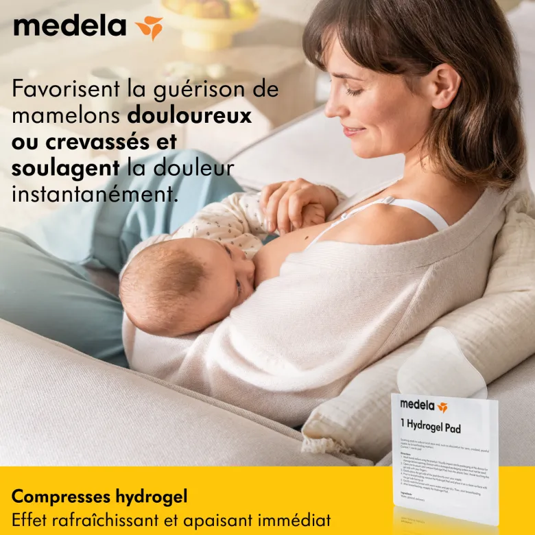 Lot de 4 compresses hydrogel