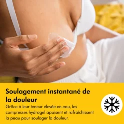 Lot de 4 compresses hydrogel