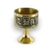 Lot de 3 coupes de ceremonie en cuivre