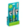 Lot de 3 couverts avec étui scruff tumtu