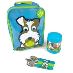 Lot de 3 couverts avec étui scruff tumtu