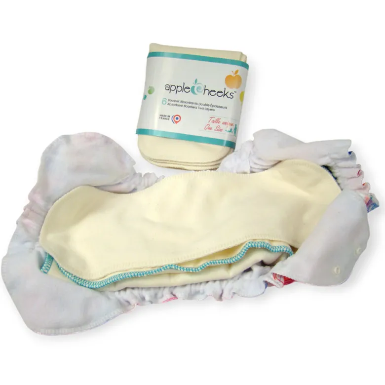 Lot de 2 doublures en bambou applecheeks