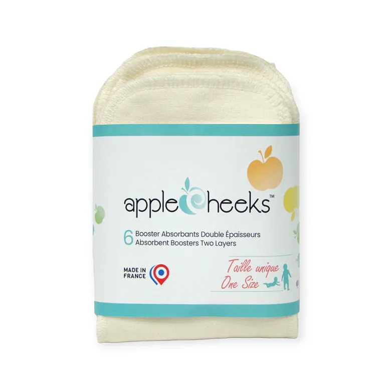Lot de 2 doublures en bambou applecheeks
