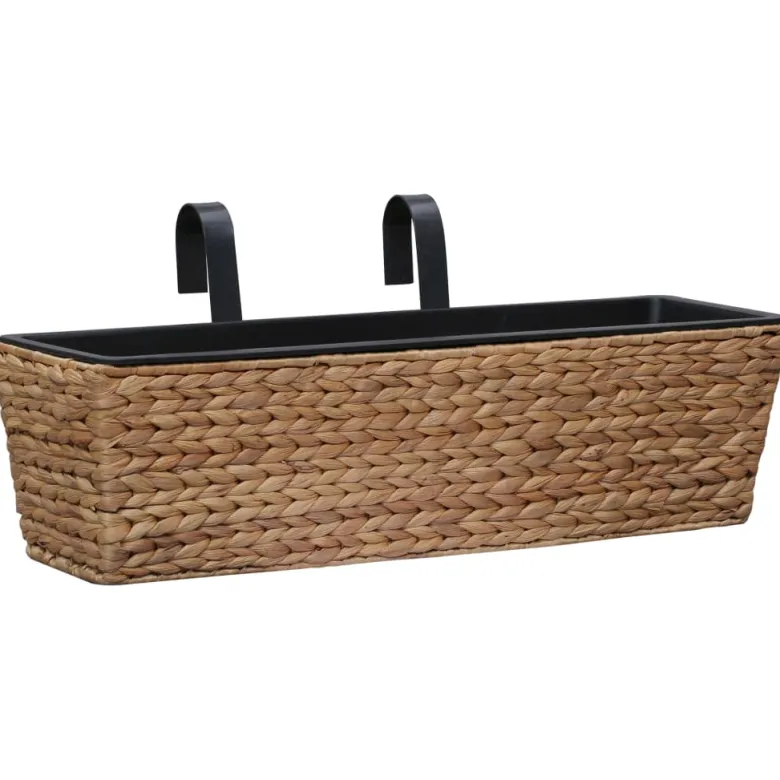 Lot de 2 jardinières 60 cm jacinthe 60 x 20 x 18 cm