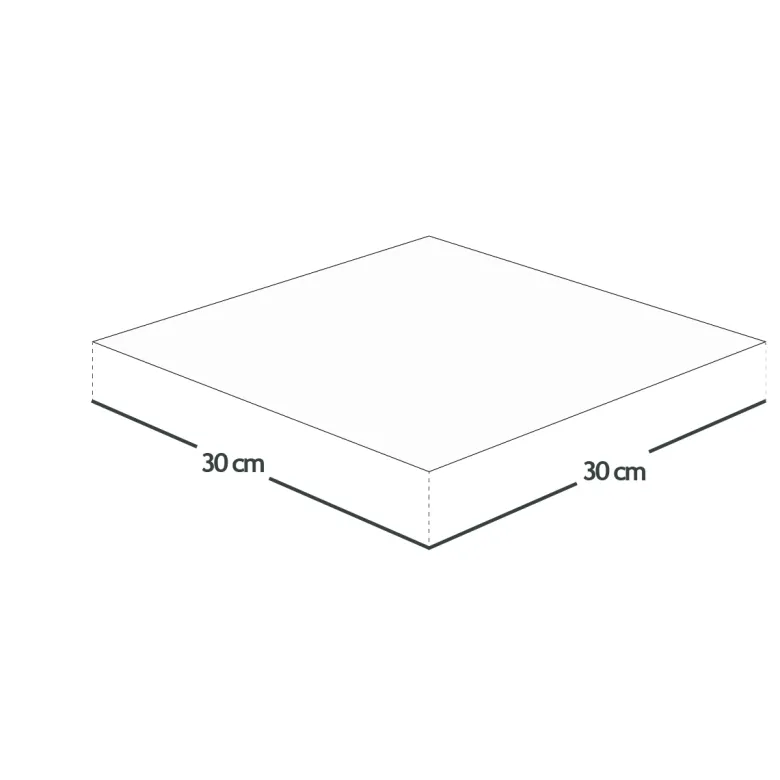 Lot de 3 langes - 30 x 30 cm