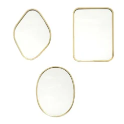 Lot de 3 miroirs