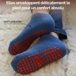Lot de 2 paires de chaussettes - enfant m Bleu
