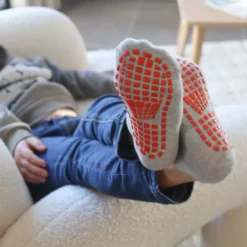 Lot de 2 paires de chaussettes - enfant s Gris