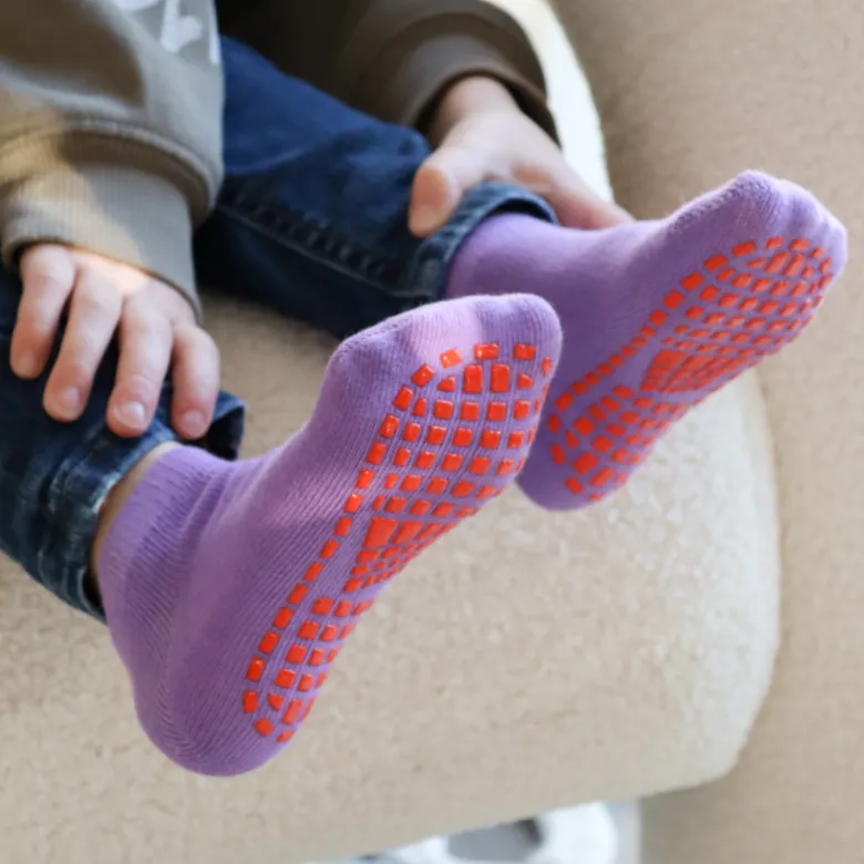 Lot de 2 paires de chaussettes - enfant m Violet