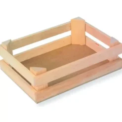 Lot de 3 petites caisses en bois