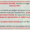 Lot de 10 pièges à larves sans seau