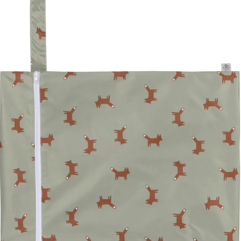 Lot de 2 sacs à couches imperméables little forest renard