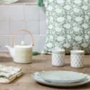 Lot de 2 tasses et 1 théière avec infuseur, soliman